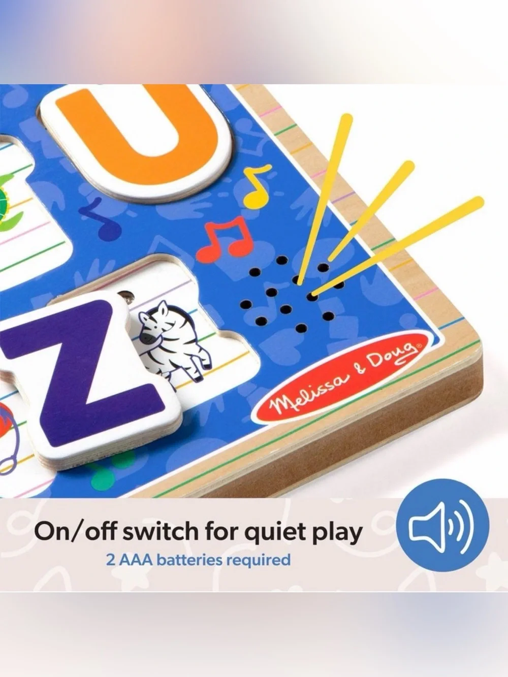 Melissa & Doug® Ms. Rachel™ Wooden Phonics Alphabet Sound Puzzle